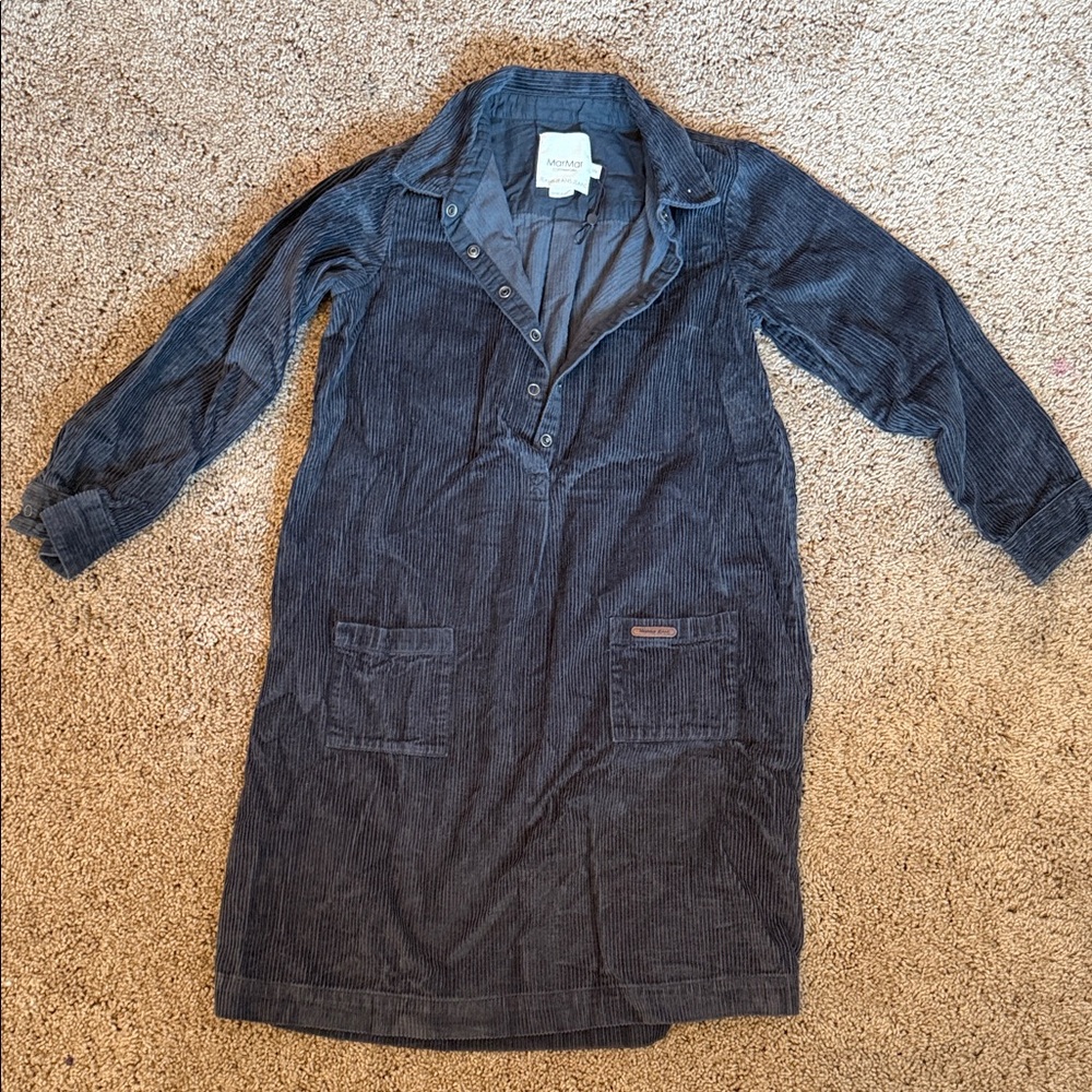 MarMar size 10 Corduroy dress in gray